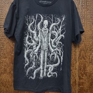 Vampirefreaks Slender Sickness Slender Man Graphic t-shirt Size L